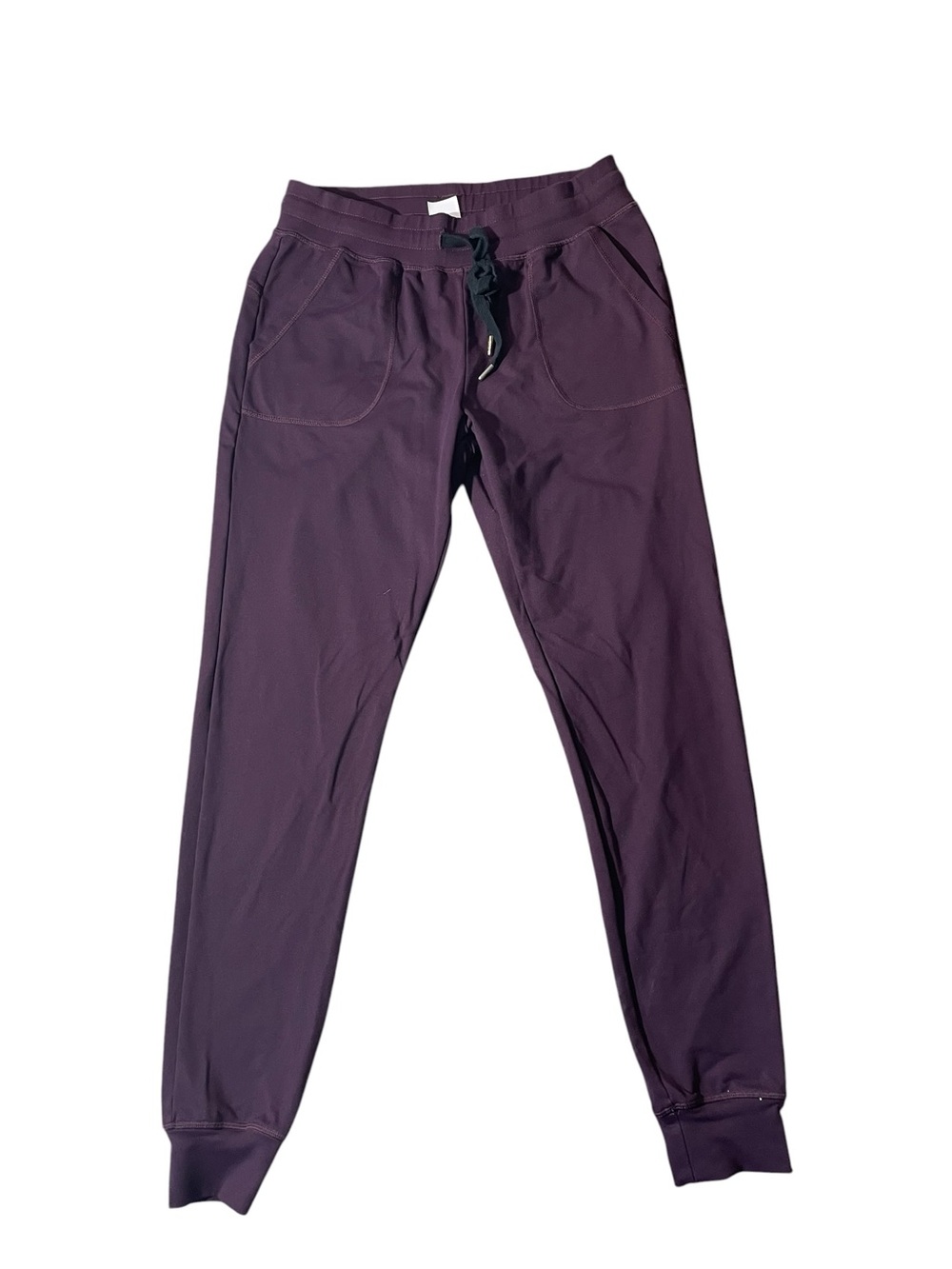 C35– Zyia active XS Purple Jogger Pants - Comfortable Drawstring Sweatpants